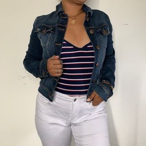 GREYWIRE Vintage Style Denim Jean Jacket Small